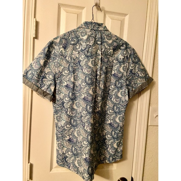 Mens button short sleeve shirt - Picture 2 of 3